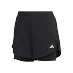 Abbigliamento adidas adidas MIN 2in1 Pantaloncini Donna - nero, 