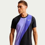 Abbigliamento da tennis Nike Nike Court Dri-Fit Advantage Slam Maglietta Uomini-blu scuro, grigio-blu