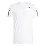 Abbigliamento adidas adidas Club 3Stripes Maglietta Uomini-bianco