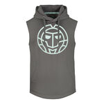 Abbigliamento BIDI BADU BIDI BADU Chius Move Felpa Con Cappuccio Uomini-Grigio