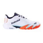 Scarpe da padel Babolat Babolat Jet Premura 3 Lebron Scarpa da padel Uomini - bianco, arancione
