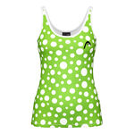 Abbigliamento HEAD HEAD Spirit Ii Canottiera Donna-Verde