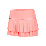 Abbigliamento Lucky in Love Lucky in Love Pleat Tier With Piping Gonna Donna-Albicocca,Nero