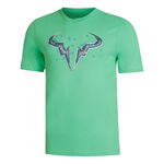 Abbigliamento Nike Nike RAFA Court Dri-Fit Maglietta Uomini-Verde Chiaro