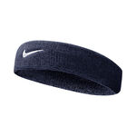 Abbigliamento Nike Nike Swoosh Classic Fascia per capelli Unisex - blu scuro, bianco