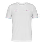Abbigliamento Babolat Babolat CREW LEBRON Maglietta Uomini-Bianco