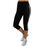 D2M High Rise 3 Stripes 3/4 Tight Women