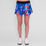 Spike Printed Wavy Skort