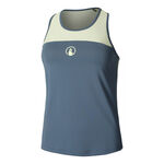 Abbigliamento Quiet Please Quiet Please Perspectives Racerback Canottiera Donna-Blu