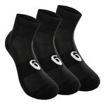 Abbigliamento ASICS ASICS Quarter Calzini Sportivi Confezione Da 3-Nero,Bianco