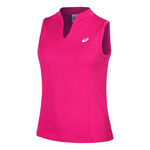 Abbigliamento da tennis ASICS ASICS Court Canottiera Donna-rosa neon