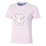 Abbigliamento Quiet Please Mind Swirl Court Tee W