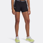 Abbigliamento da tennis Under Armour Under Armour Tech Play Up 2in1 Pantaloncino Attillato Donna-Nero