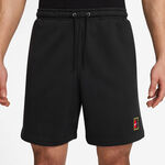 Abbigliamento Nike Nike Court Dri-Fit Heritage Fleece Pantaloncini Uomini-Nero