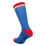 Bold Bro III Crew Printed Move Socks 3 Pack - blue/white/red