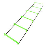 Equipaggiamento allenatore TOOLZ TOOLZ Koordinationsleiter Mit Hürde 2m Strumento Per Allenamento 2m-Nero,Verde