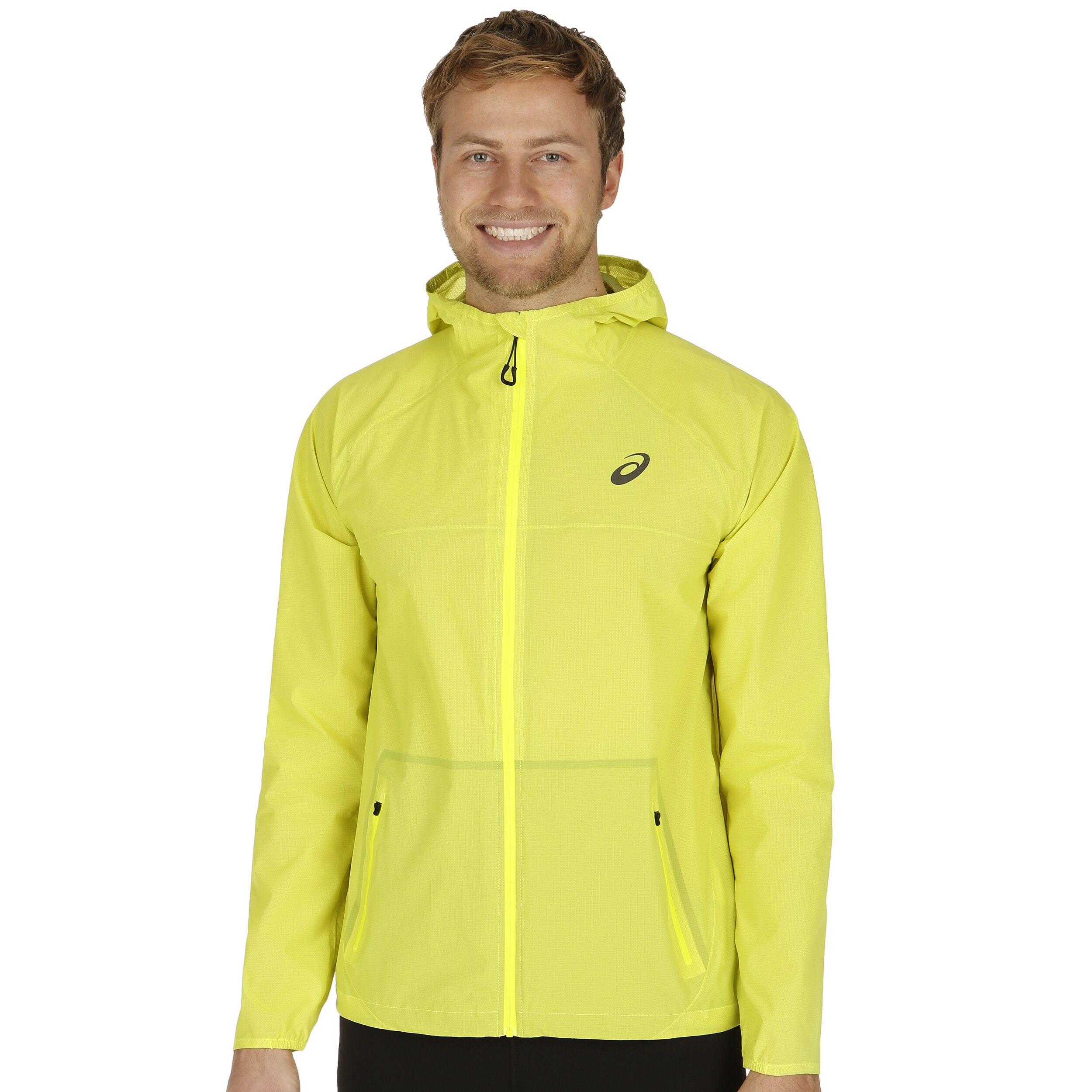 Buy ASICS Waterproof Giacca Da Allenamento Uomini Giallo online Padel Point IT