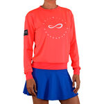 Padelbekleidung Endless Endless Inner Tech Felpa Donna-corallo
