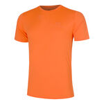 Abbigliamento Under Armour Under Armour Vanish Energy Maglietta Uomini-Arancione,Nero