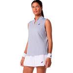 Abbigliamento da tennis ASICS ASICS Court Canottiera Donna-grigio-blu