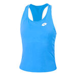 Abbigliamento Lotto Lotto Squadra II PL Canottiera Donna-Turchese,Bianco