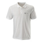 Abbigliamento Wilson Wilson Bela Stripe II Polo Uomini-Bianco