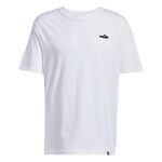 Abbigliamento adidas Lounge Slide Graphic Tee