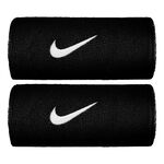 Abbigliamento Nike Swoosh Doublewide Wristbands (2er Pack)