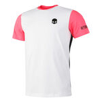 Abbigliamento Hydrogen Hydrogen Tech Team Maglietta Uomini-Bianco, Rosa