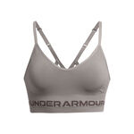 Abbigliamento Under Armour Under Armour Seamless Low Long Reggiseni Sportivi Donna-Grigio