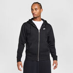 Abbigliamento Nike Nike Club Bb Full-Zip Felpa Uomini-Nero
