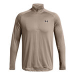 Abbigliamento Under Armour Under Armour Tech 2.0 Half-Zip Manica lunga Uomini - marrone, 