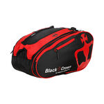 Black Crown Black Crown Ultimate Series V2 Borsa Per Racchetta Da Padel-Nero,Rosso