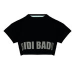 Abbigliamento BIDI BADU BIDI BADU Abdominis Crop Move Maglietta Donna-Nero