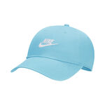 Abbigliamento Nike Nike Club Futura Metal Swoosh Cappellino-Turchese
