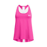 Abbigliamento Under Armour Under Armour Knockout Canottiera Ragazze-Rosa