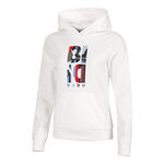 Abbigliamento BIDI BADU BIDI BADU New York 2024 Chill Felpa Con Cappuccio Donna-Bianco