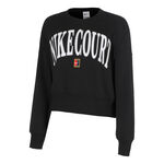 Abbigliamento Nike W Nkct Phnx Flc Oos Crew Hrtge