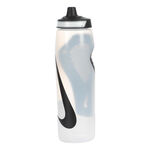 Accessori Nike Nike Refuel Grip 946ml Borraccia-Trasparente,Nero