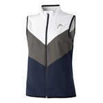 Abbigliamento HEAD HEAD Club Gilet Donna-Blu,Bianco