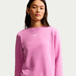 Abbigliamento Nike Nike Phoenix Fleece Crew Felpa Donna-lilla