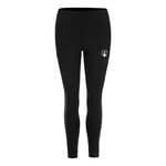 Abbigliamento Quiet Please Quiet Please Match 7/8 Calzamaglia Donna-Nero