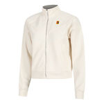 Abbigliamento Nike Nike Courtly Knit Heritage Giacca Da Allenamento Donna-Crema