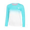 Crew Gradiant Junior Longsleeve - neon green, white