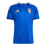 Abbigliamento adidas adidas Maglia Home Italia 26 Uomo – Blu