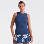 Abbigliamento Original Penguin Original Penguin Rib Canottiera Donna-Blu Scuro