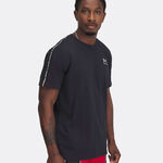 Abbigliamento Da Tennis Under Armour Ua Icon Hwt Tee Taping-Blk