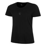 Abbigliamento Quiet Please Quiet Please Tonal Core Maglietta Donna-Nero