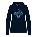 Abbigliamento BIDI BADU BIDI BADU Sarabi Lifestyle Felpa Con Cappuccio Donna-Blu Scuro