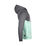 Bassem Lifestyle Hoody - dark grey/ mint